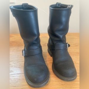 Frye 12R engineer boots